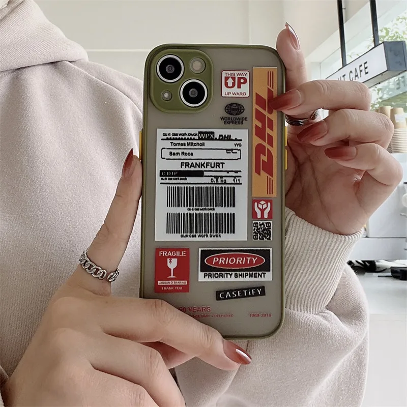 Hot Dhl Express Label Stamp Barcode Phone Case For Samsung Galaxy A10 A20  A50 A70 A11 A21S A31 A51 A71 A12 A22 A32 A52 A72 M11|Ốp Chống Sốc Điện  Thoại| - AliExpress