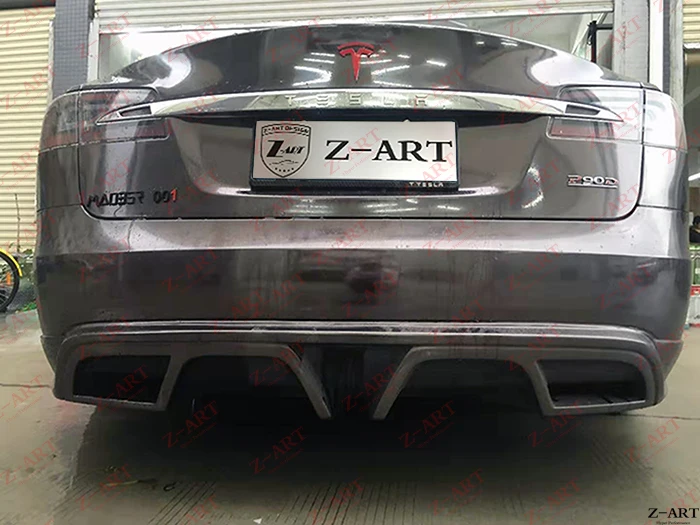 Z-ART модифицированный Комплект кузова для Tesla модель S 2013- Тюнинг Комплект кузова для Tesla модель S аэродинамический Комплект кузова Стайлинг автомобиля