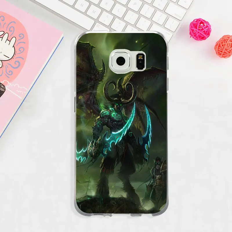 Мягкие чехлы для samsung Galaxy Note 3 4 5 8 S3 S4 S5 Mini S6 S7 S8 S9 Edge Plus On5 On7 World of Warcrafts Sylvanas Windrunner
