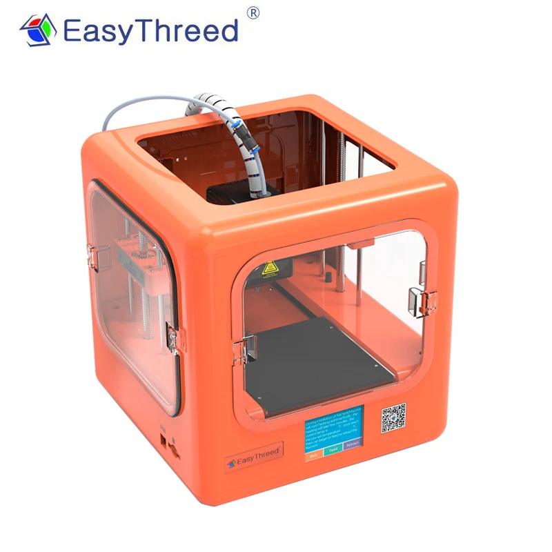 EasyThreed ET-4000 + Модернизированный FDM мини 3D принтер с 3 5-дюймовым сенсорным ЖК-экраном