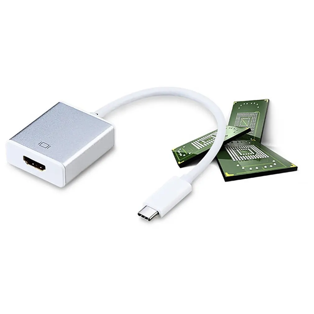USB 3,1 type C USB-C к 4K HDMI HD ТВ Кабель-адаптер для samsung Galaxy S8 Macbook ТВ проекция