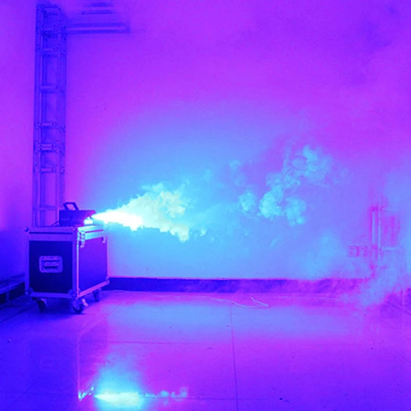  Wireless Control LED 400W Fog Smoke Machine Remote RGB Color Smoke Ejector LED DJ Party Stage Light