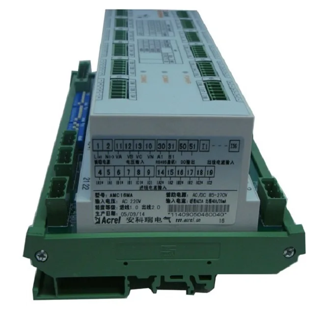 Multi channel energy monitoring meter for telecommunication station solution