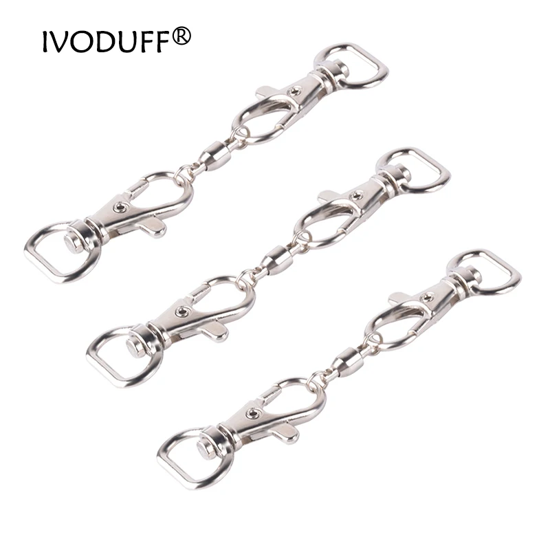 

1 Pc Metal Hook Lobster Clasps Spring Flat Bottom Clips Door Leather Craft Bag Strap Straps