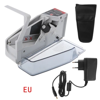 

Mini Portable Bill Cash Money Currency Counter Handy Machine Financial Equipment D08B