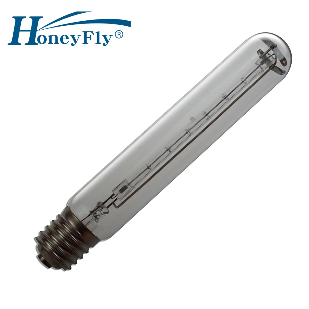 HoneyFly JTT Halogen Lamp 500W/1000W 110V/220V E40/E39  Warm White IP65 Metal Halogen Quartz Tube Street light Marine Lamp