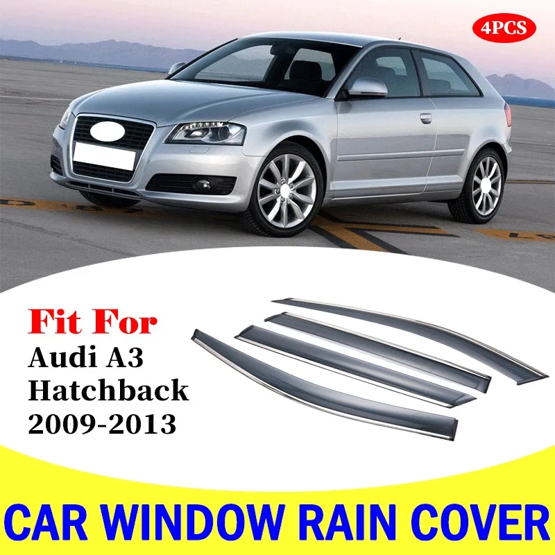 Козырек для окна хэтчбека Audi A3 2009-2013 защита от дождя автомобиля дефлекторы навес
