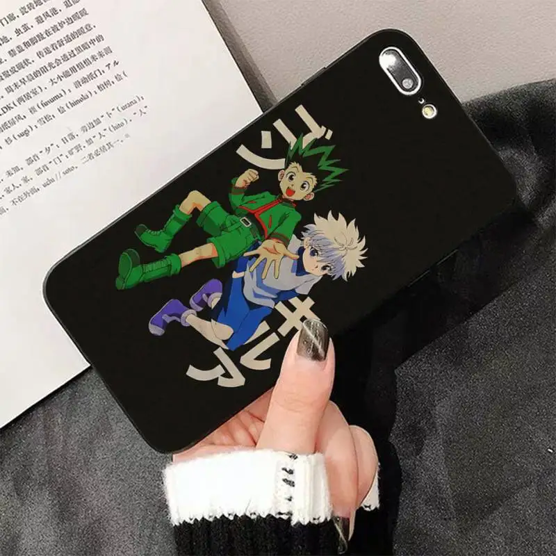 TOPLBPCS Hunter x HXH аниме X hunter мягкий чехол для мобильного телефона iPhone 8 7 6 6S Plus 5 5S SE 2020 XR