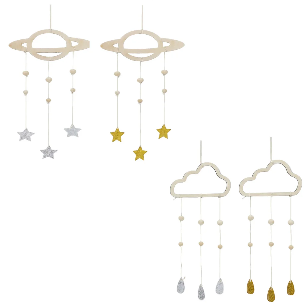 Nordic Cloud Stars Raindrops Wall Hanging Decor Kids Bedroom Ornament for Home Room Display Cafe Shop Decorative Gift Photo Prop  Дом и | Отзывы и видеообзор
