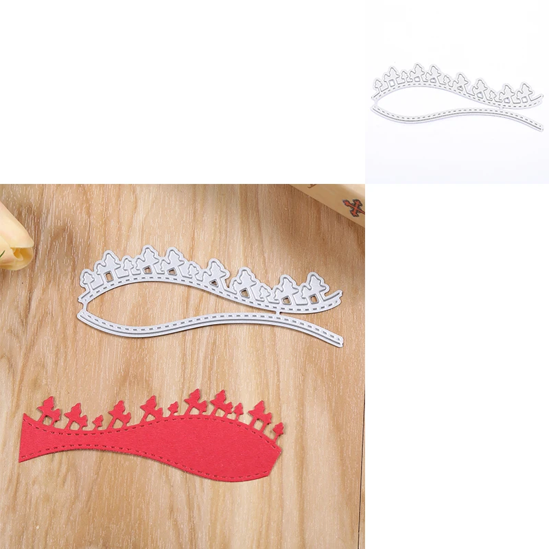 Металлические Вырубные штампы вырезанные раньями для рукоделия скрапбукинга