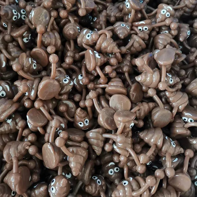 Funny Poop Ejection Toy Slingshot Fake Poop Antistress Gadget Aldult Vent Novelty Children's Adult Toy Children Sticky Stool Toy 5