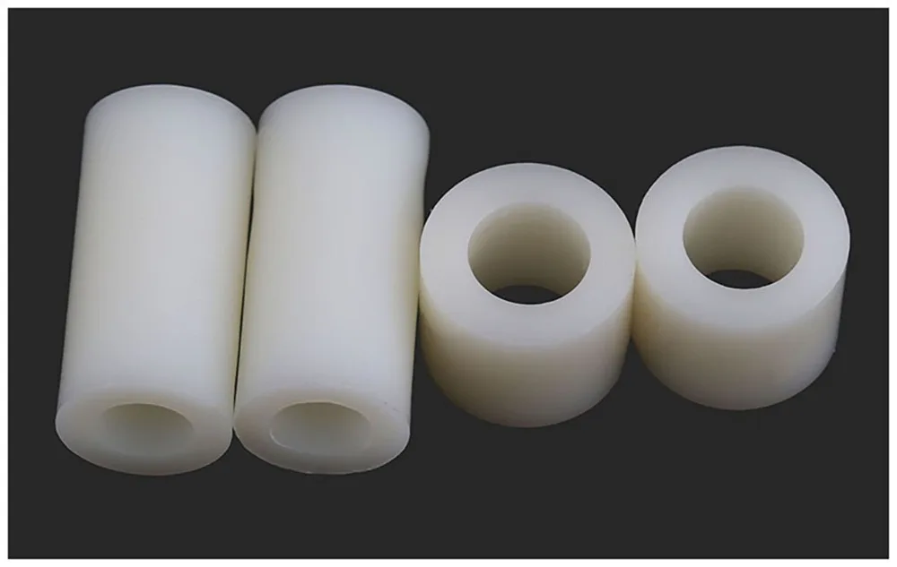 ABS Plastic Round Non-Thread Column Standoff Spacer Pillar Washer M3*2mm-30mm 