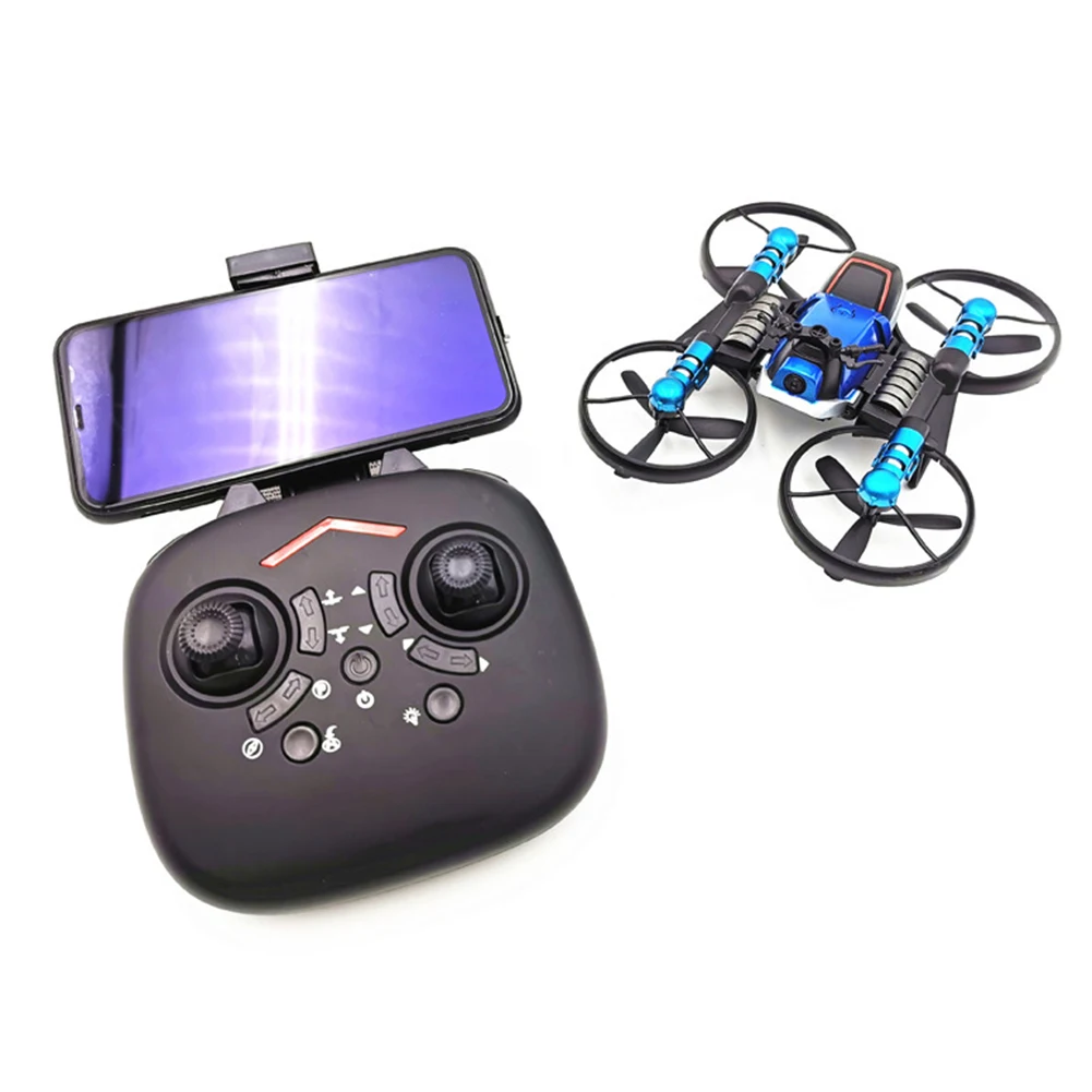 2 в 1 6 оси 2,4 г складной мотоцикл rc воздушный Квадрокоптер WiFi камера игрушка WiFi камера чехлы доступ в режиме реального времени FPV все функции