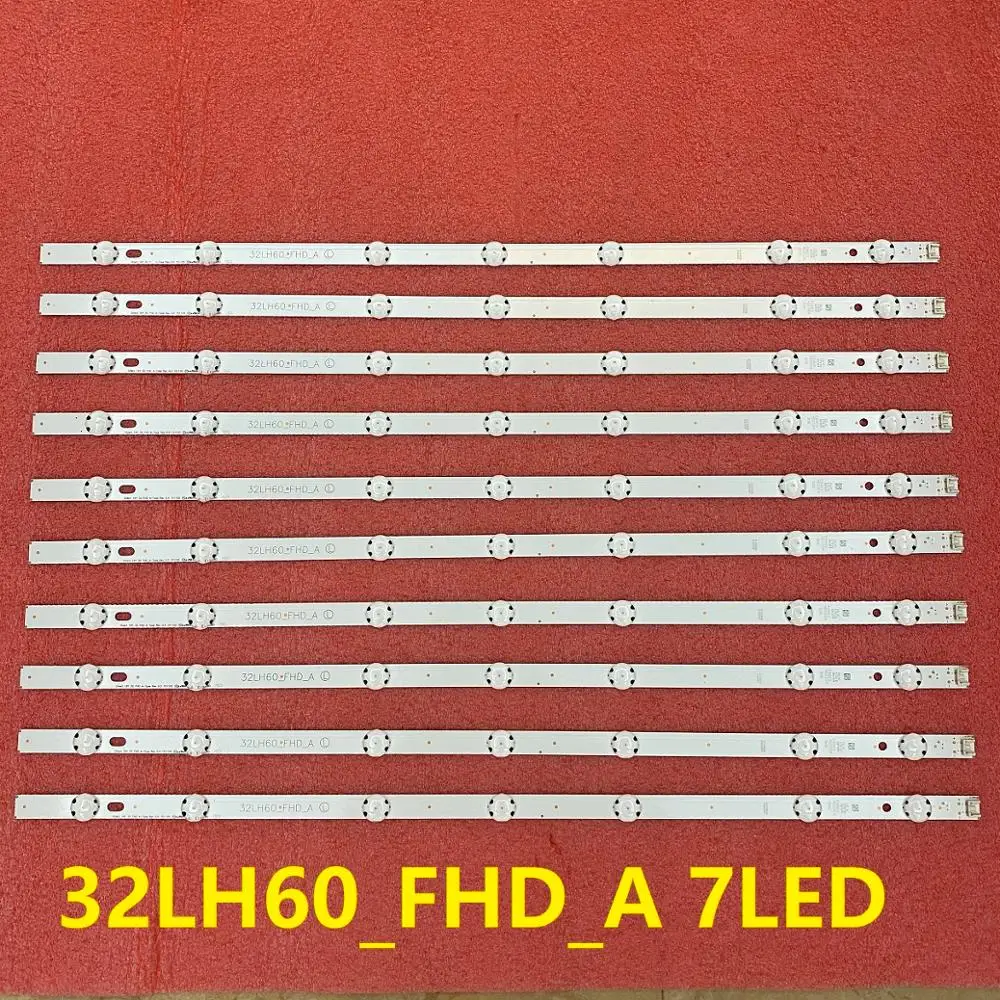 Светодиодная лента 10 шт./лот для LG innotek Direct 16Y FHD 32LH604V 32LH530V 32lh60 _ fhd_a S L ssc_32 дюйма