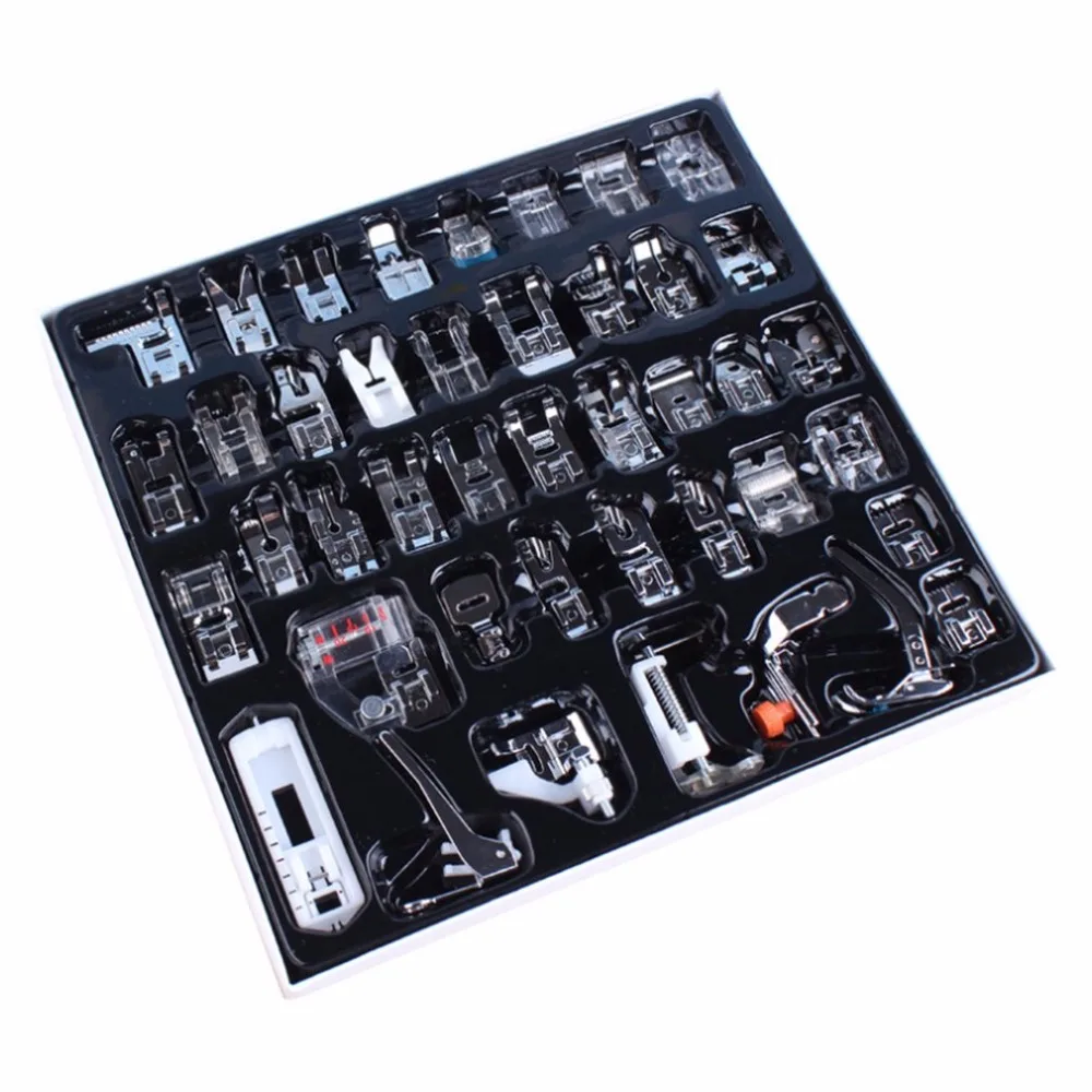 

2017 Household Sewing Machine Presser Foot Multi-Functional Sewing Accessories 42 Piece Presser Foot Suit Set Presser Foot Kit