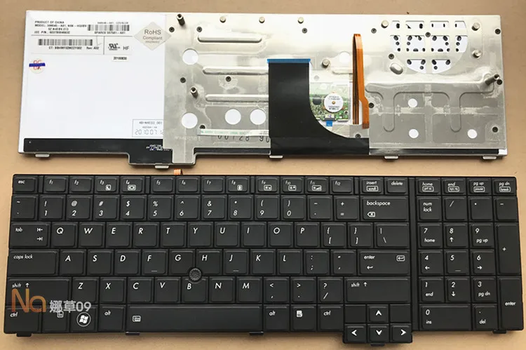 Новая клавиатура для ноутбука HP EliteBook 8740p 8740 Вт | Компьютеры и офис