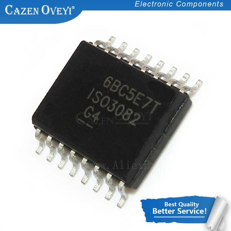 1pcs/lot Iso3082dw Iso3082 Iso7240cdw Is07240c Iso7241cdwr Iso7241c Sop ...