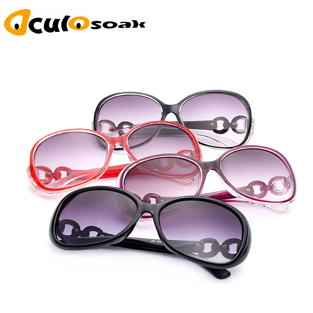 

Fashion 2019 Women Sunglasses Brand Designer Metal Frame Oversized Sunglasses For Women Top Fashion Eyewear UV400 Mirror