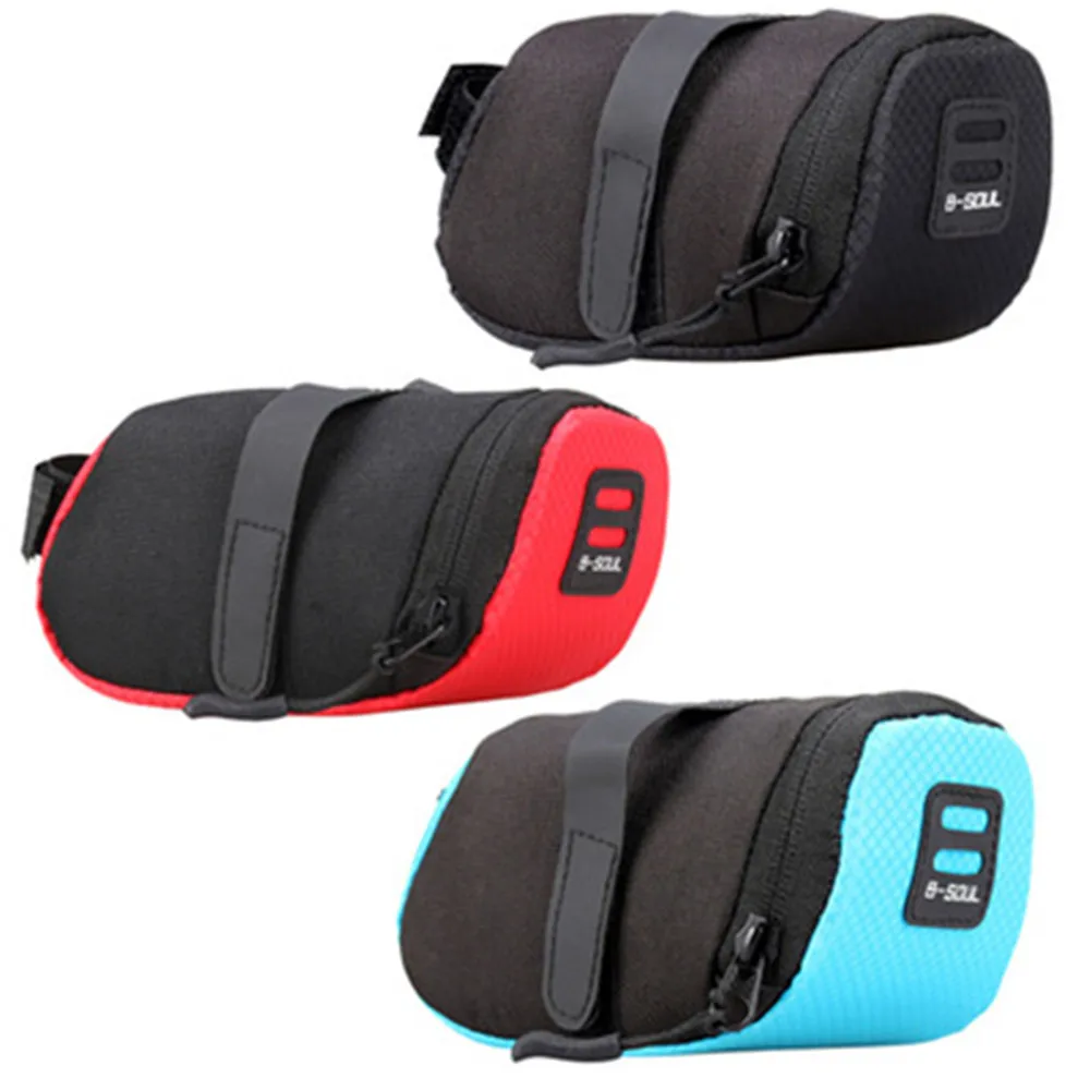 Top Convenient bicycle bag bicycle saddle bag waterproof seatpost storage bag bicycle tail bag MTB bicycle tire accessories 1