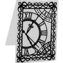 

2022 Newest Clock Pattern 3d Embossing Folders Used for Diy Gift Card Handmade Scrapbook Paper Craft Decoration Supplie Template