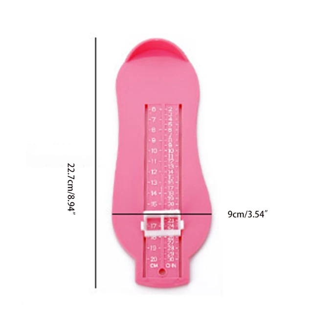 Early Educational Learning Newborn Baby Foot Measure Gauge Montessori Toys for Children Shoes Size Measuring Ruler Tool 6