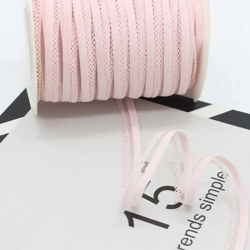 45 м Meetee шириной 13 мм Красочные эластичные ленты для бюстгальтера, аксессуары для бюстгальтера, плечевая лента, сетчатый кружевной свободный плотный пояс, сделай сам, эластичная кружевная лента EB035