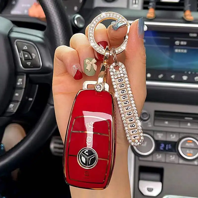 Cover Chiave/telecomando per Mercedes nuovo modello E300L A200L GLC C260L GLA220 C200L 15 Cover Chiave/telecomando per Mercedes nuovo modello E300L A200L GLC C260L GLA220 C200L - Hb8e9ff57dc0742e19e1b10a7cd43e059U