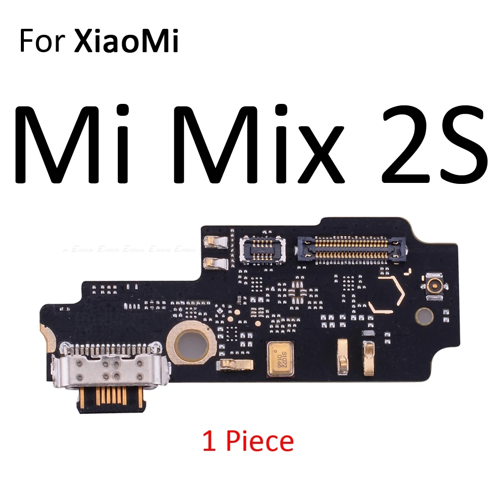 Соединительная плата для зарядки, гибкий кабель с микрофоном для Xiaomi Mi 8 SE 6 Mix 2S Max 3 2 A1 A2 Lite 6X 5X - Цвет: For Xiaomi Mi Mix 2S