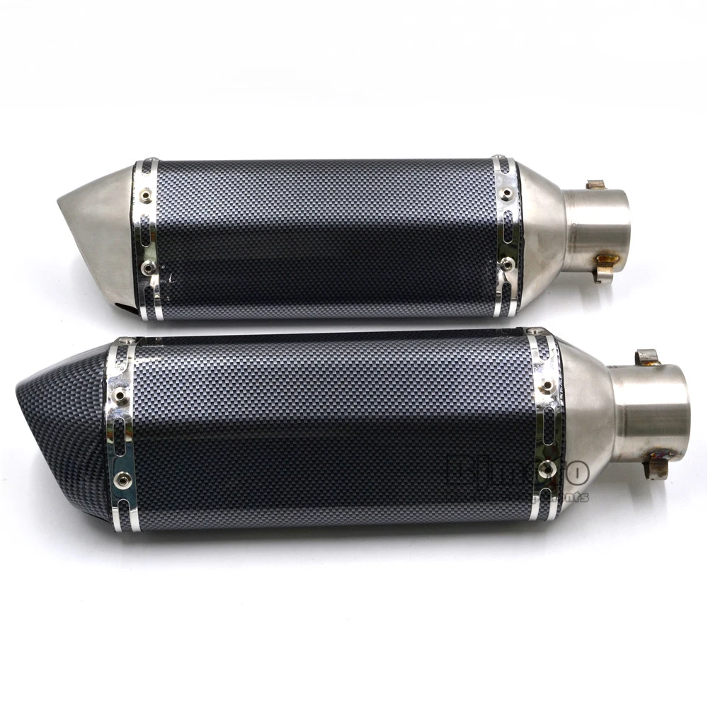 Универсальный мотоцикл Akrapovic выхлоп модифицированный Кроссовый глушитель для Honda CBR125 CBR400 CBR600 CBR100 ATV Dirt Pit Bike