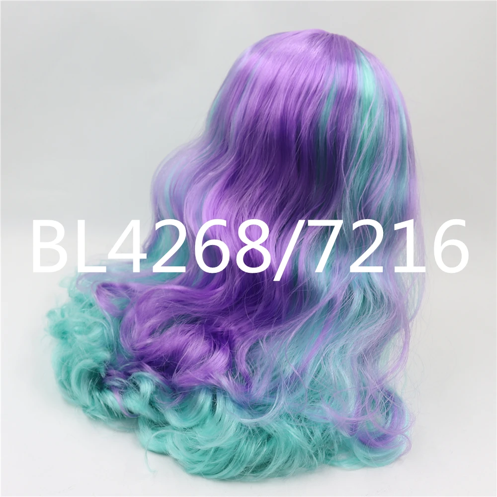 Neo Blythe Doll Multi-Color Hair with Takara RBL Scalp Dome 1