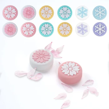 

2020 New 4Pcs Joystick Cover Gamepad Thumbstick Case Cute Snowflake Thumb Grip Cap For Nintend Switch Lite NS JoyCon Controller