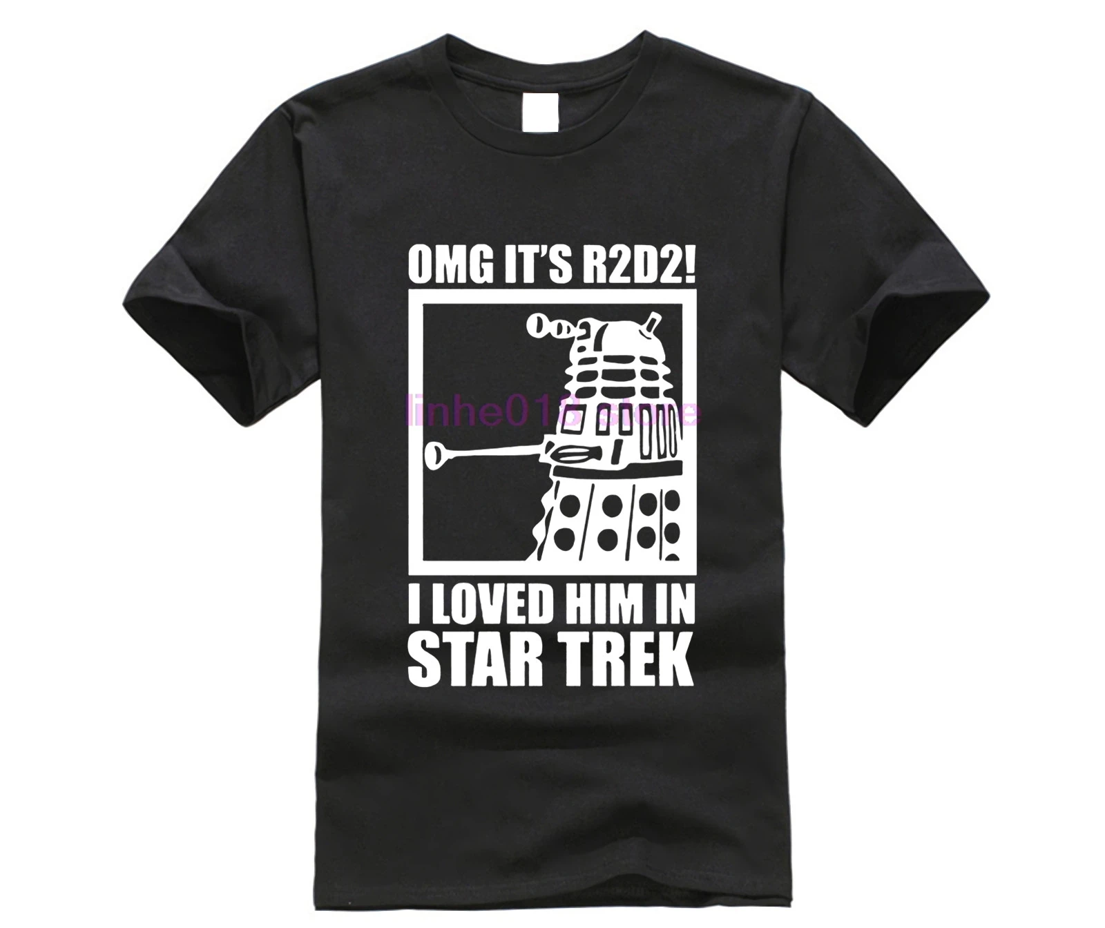 Новинка 2020 футболка Omg it's R2d2 Dalek Star Wars Dr Who модная мужская забавные хлопковые
