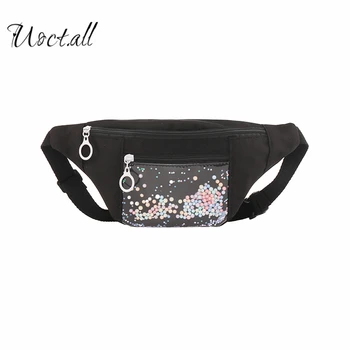 

HOT New Transparent Girl Student Soft Sister Chest Bag Female Personality Japanese Korean Wild Diagonal Bag Street Waist Bag