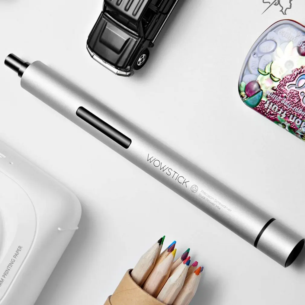 Wowstick 1P+ Мини Электрическая отвертка комплект беспроводной шуруповерт для телефона камеры прецизионный инструмент для ремонта