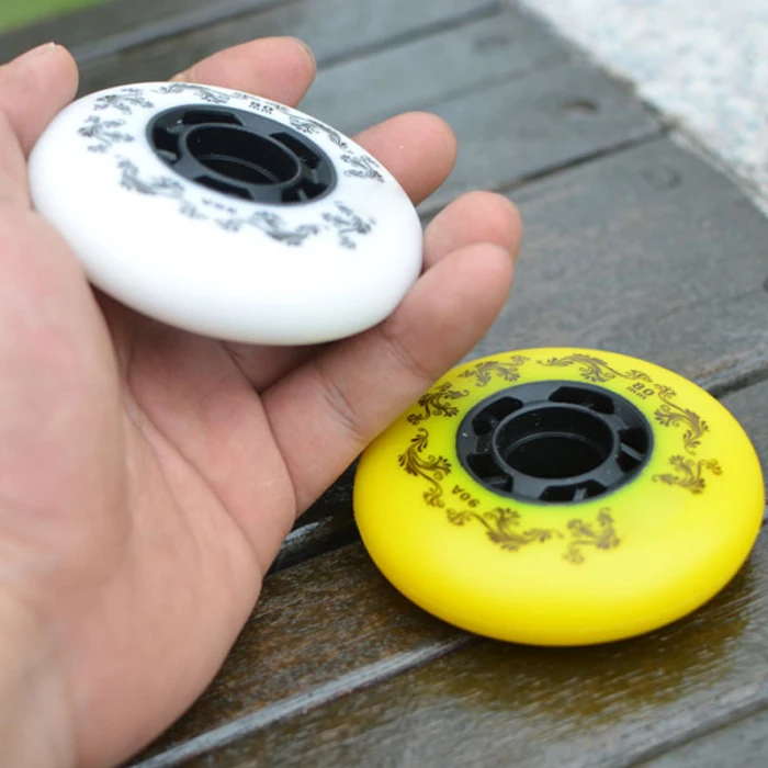 4 Pcs Inline Skates Wheels 90A Hardness Sliding Roller Durable Slide Skating ZJ55