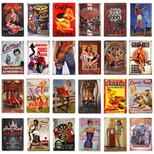 DL-highway to hell металлическая вывеска винтажные кресты Настенная Наклейка домашний декор пин-ап плакат поднос в античном стиле правила дома стены искусства гаража