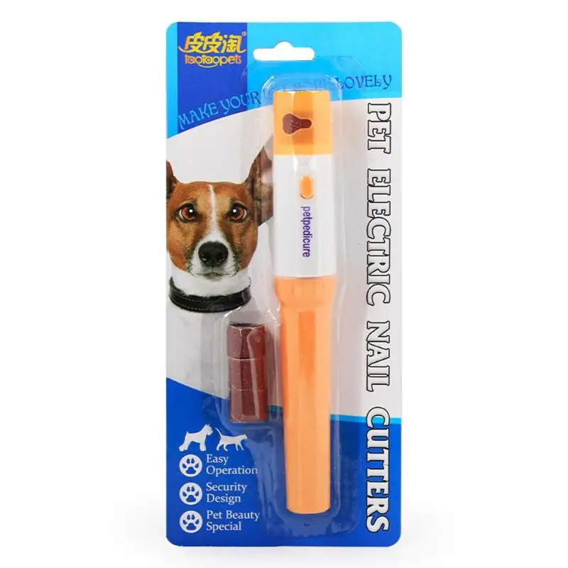 Электрические ножницы для когтей домашних животных Мясорубка собака коготь уход машинки для стрижки