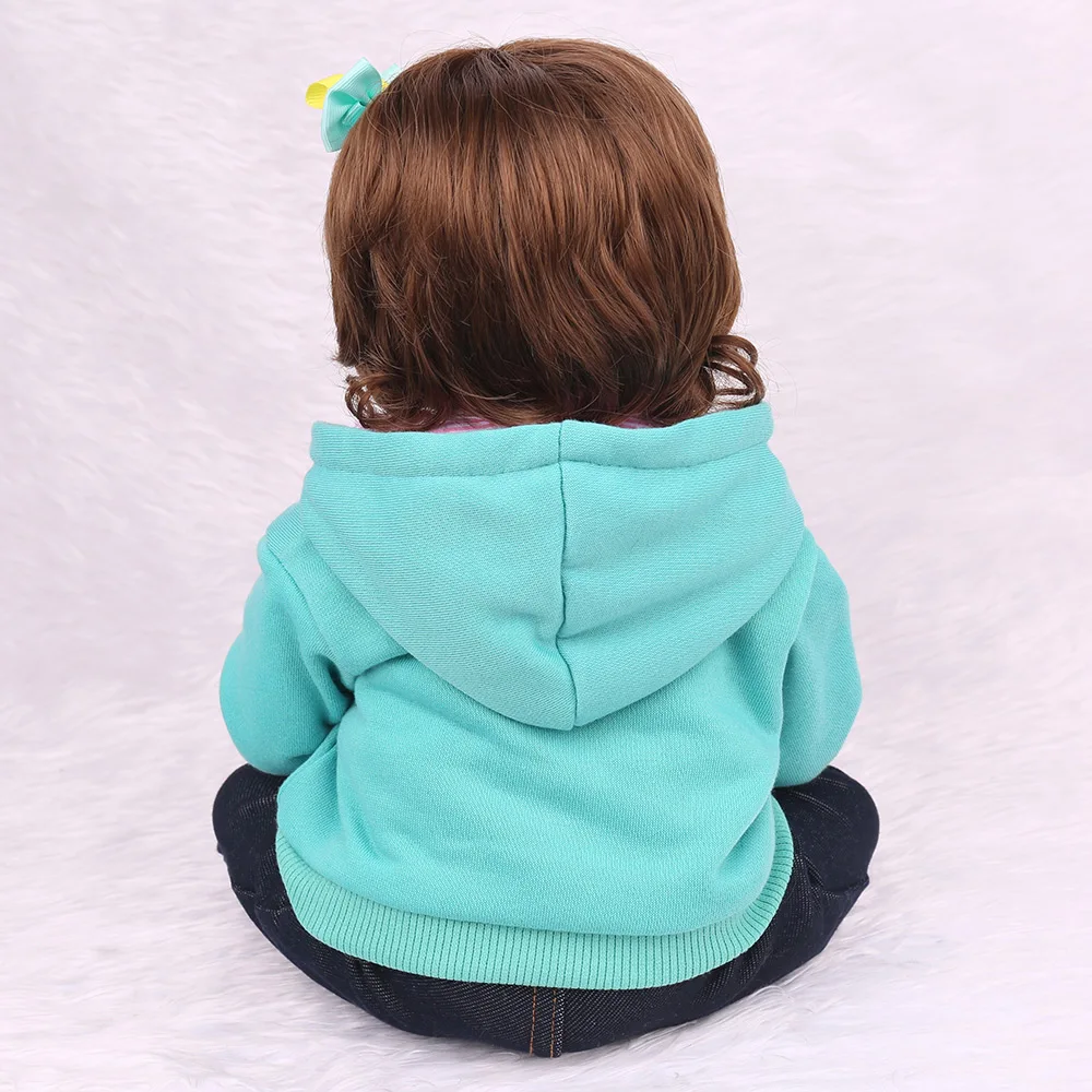 KAYDORA виниловые силиконовые куклы Reborn Baby 48 см реалистичные мягкие игрушки для купания для маленьких девочек Bebe Boneca Menina детские подарки на день рождения