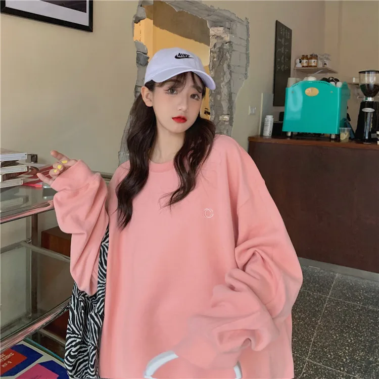 PX3389 2020 new loose Korean version plus velvet