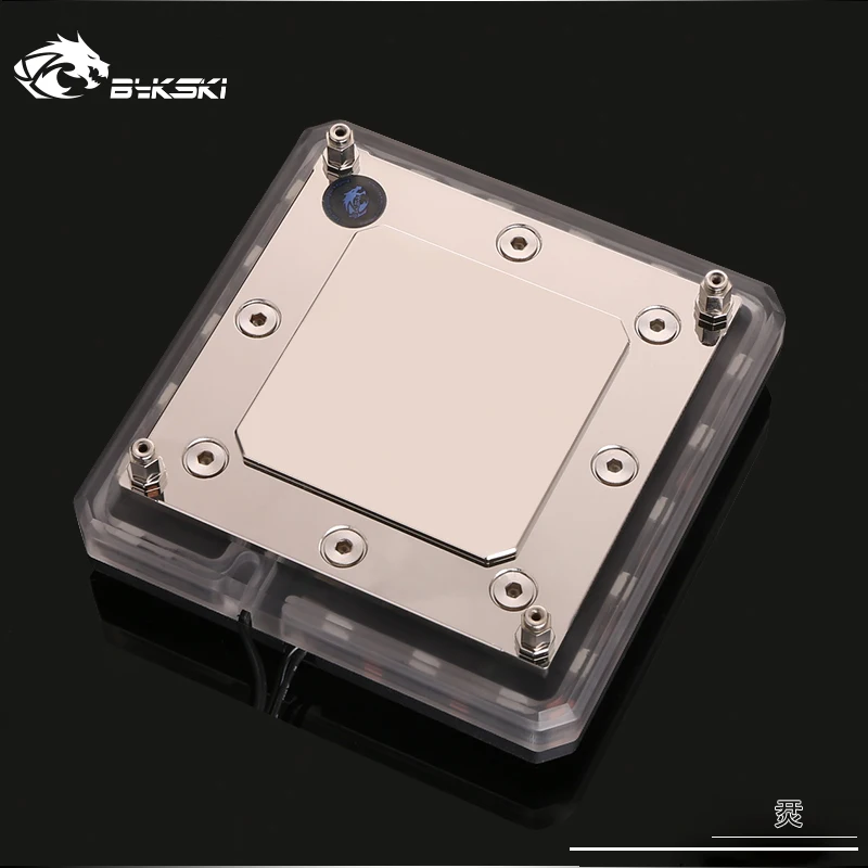 Bykski процессор водного блока использовать для INTEL LGA1156/1155/1151/1150 RGB/A-RGB светодиодный светильник Поддержка 5 в 3PIN GND разъем к материнской плате