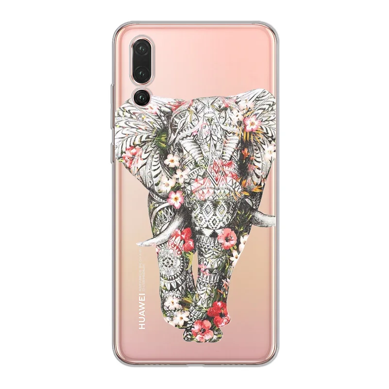 Чехол ciciber с изображением слона для Huawei P20 P10 P9 P8 P30 Lite Pro Plus 2017 P smart 2019 чехлы