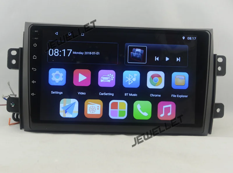 

9" Quad-core 2.5D IPS screen Android 10 Car GPS radio Navigation for suzuki SX4 Fiat Sedici 2007-2013 with 4G/Wifi DVR OBD