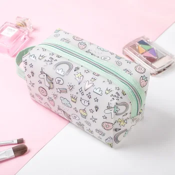 

Fashion Jelly bag Mini Girl Travel Women Cosmetic Bag Wholesale Lady Make Up Bag Small Cute Women Dropshipping