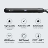 KIPOZI Professional Hair Flat Iron 2 In 1 Hair Curler Adjustable Temperature Fast Heating Hair Straightener  Straightening Iron 5