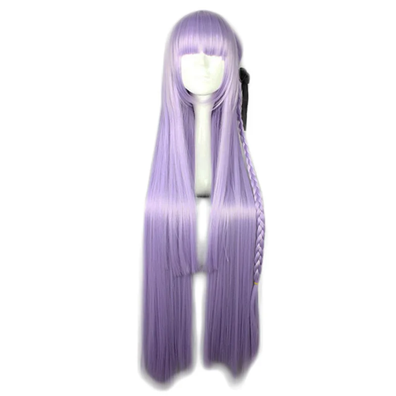 Dangan Ronpa Danganronpa Kirigiri Kyouko фиолетовый длинный Косплей термостойкие синтетические