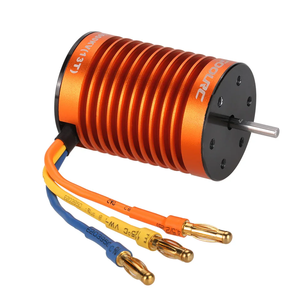 GoolRC F540 3000KV водонепроницаемый бесщеточный мотор для 1/10 RC автомобиля WLtoys 10428/12428 HG