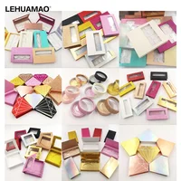 LEHUAMAO Mink Lashes 3D Mink Eyelashes Customer Packaging Can Do All As Your Requirment Contact us to confirm the custom price 1