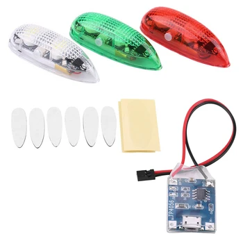 

DIY Universal Anti-collision Flashing Lightweight LED Lamp Night Flight Drone Strobe Light Searching Replacement For Dji Mavic