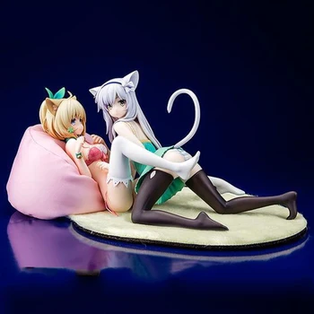 

Skytube Sexy Girl Akashic Records of Bastard Magic Instructor Sistine Fibel Rumia Tingel Action Figure Anime Doll PVC Toys Japan