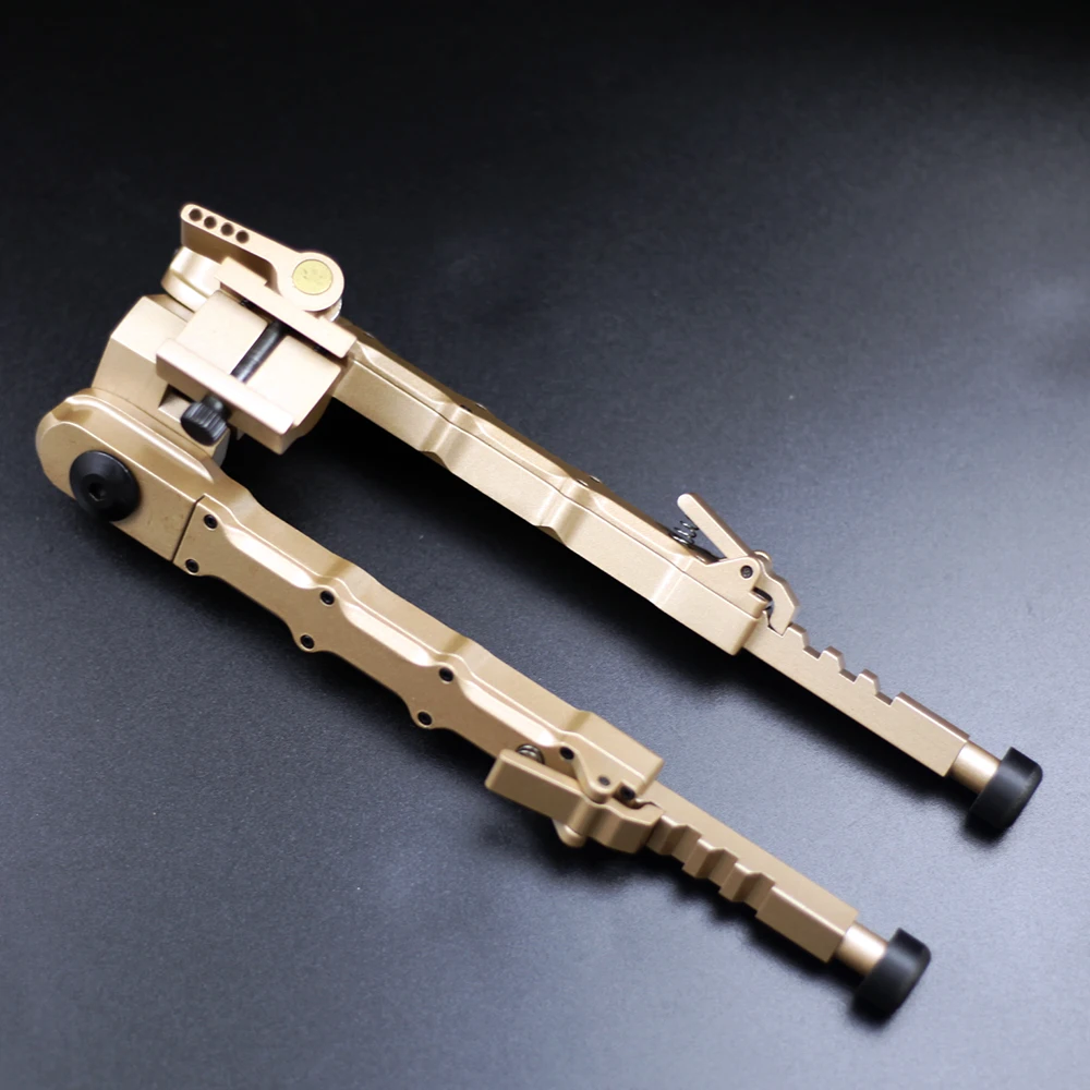 

V9 Gold SR-5 QD Toy Rifle Bipods Tactical Retractable Folding Bracket Telescopic Quick Release Tripod Toy Gun Refit Accessories